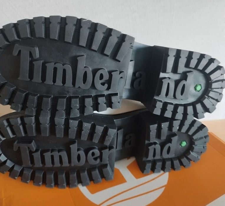 Botas Timberland com Plataforma, tamanho 40