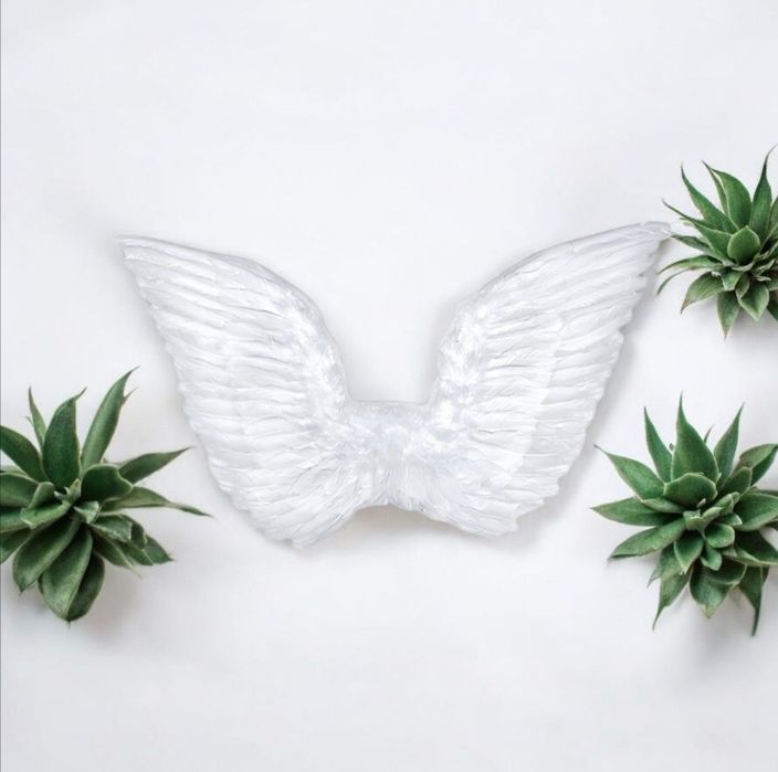 Nowe białe skrzydła anioła przebranie