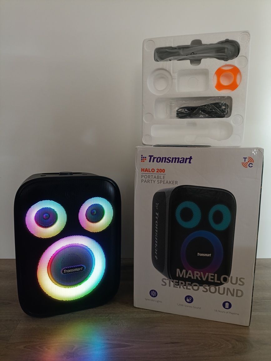 Tronsmart Halo 200 120W TWS - com microfone - Nova!
