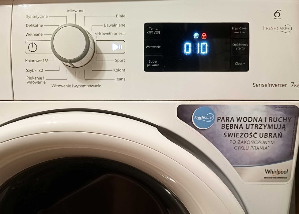 Pralka 7kg Whirlpool
