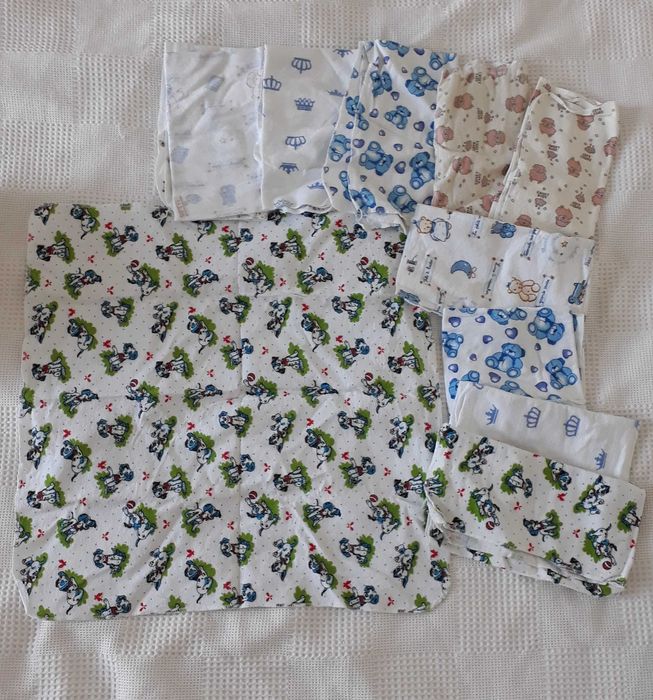 Детские пеленки ситец байка трикотаж одноразовые боди