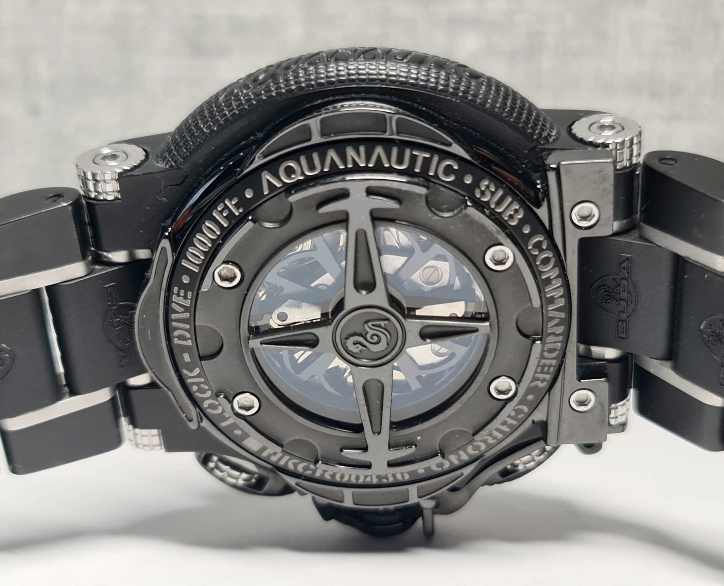 Чоловічий годинник часы Aquanautic Sub Commander 300m Chronograph Auto