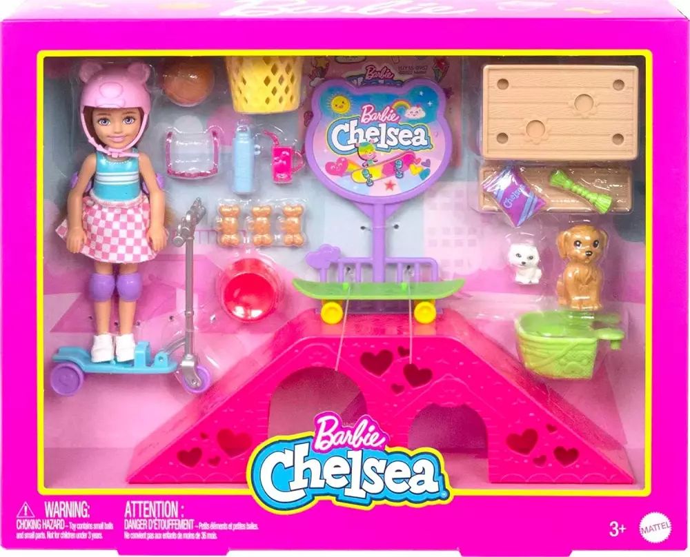 Barbie. HJY35 Chelsea Skate Park