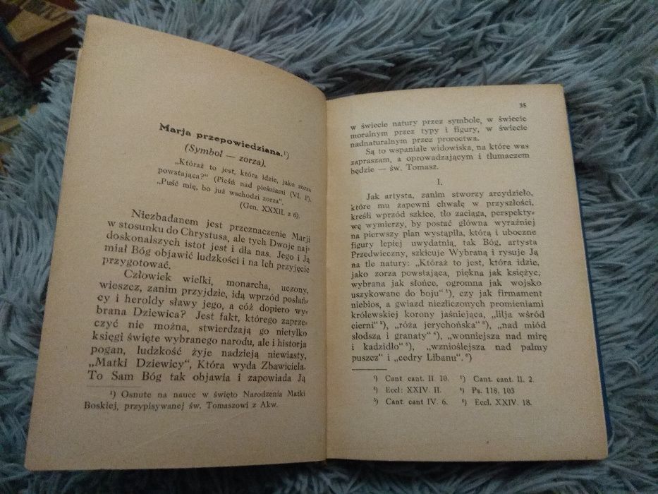 Rozmyślania o Matce Boskiej, Wyd. 1928r., stan bardzo dobry!