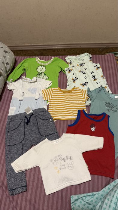 Віддам безкоштовно дитячий одяг 56, 62, 68, 74