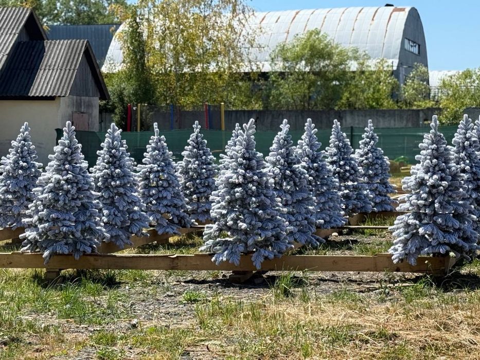 Розпродаж! ОПТ Преміальні Ялинки Ялинка Штучна Лита Засніжена