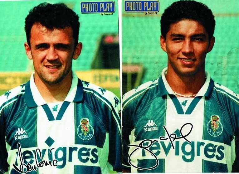 Futebol Clube do Porto - 19 postais dos jogadores 1999