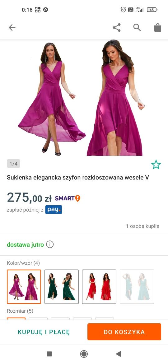 Elegancka sukienka