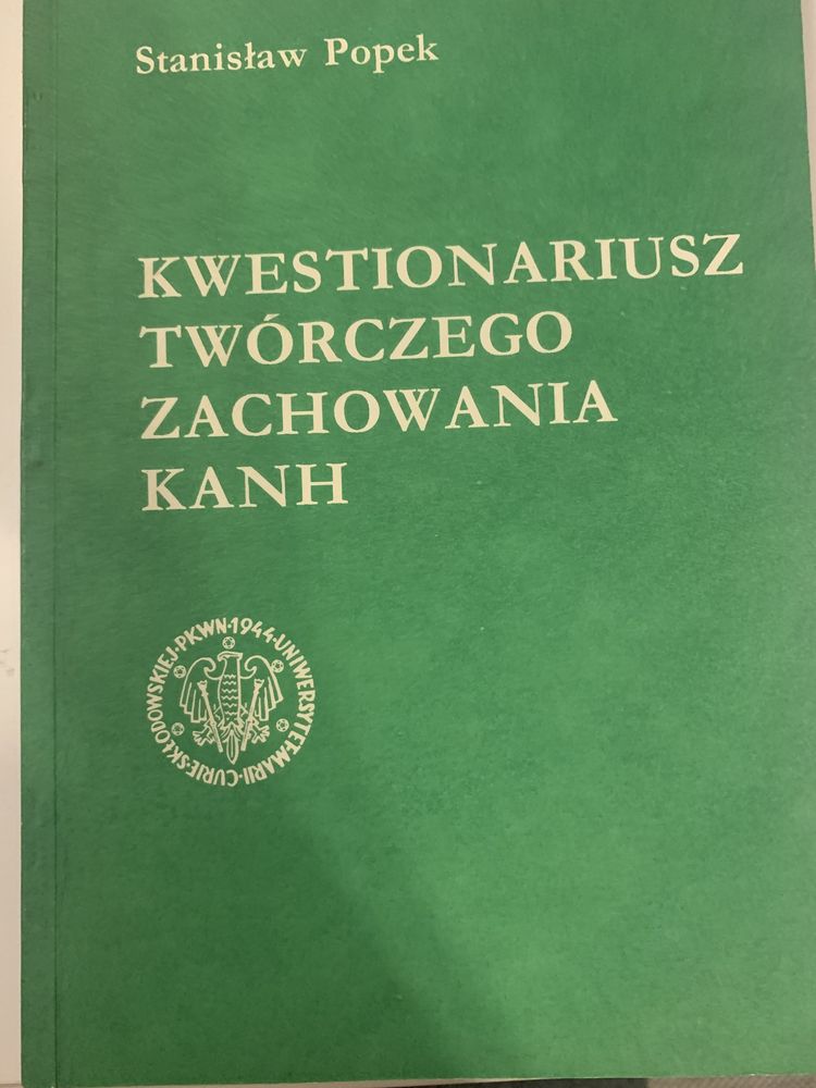 kwestionariusz twórczego zachowania kanh
