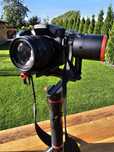 Aparat Panasonic Lumix GH4,  G X Vario 12-35 mm, gimbal, statyw, torba