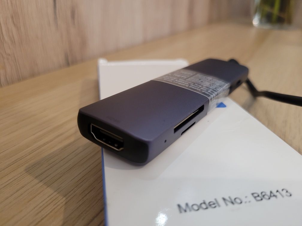 Koncentrator adapter Beikell USB C HUB 7w1