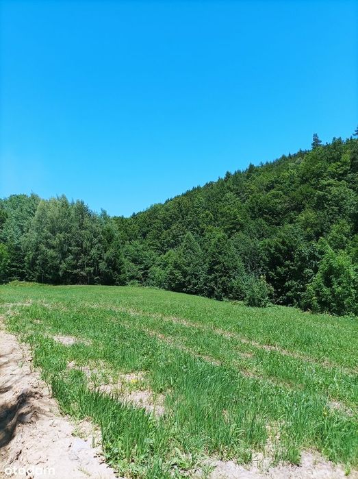 Piękna, widokowa działka budowlana przy strumyku