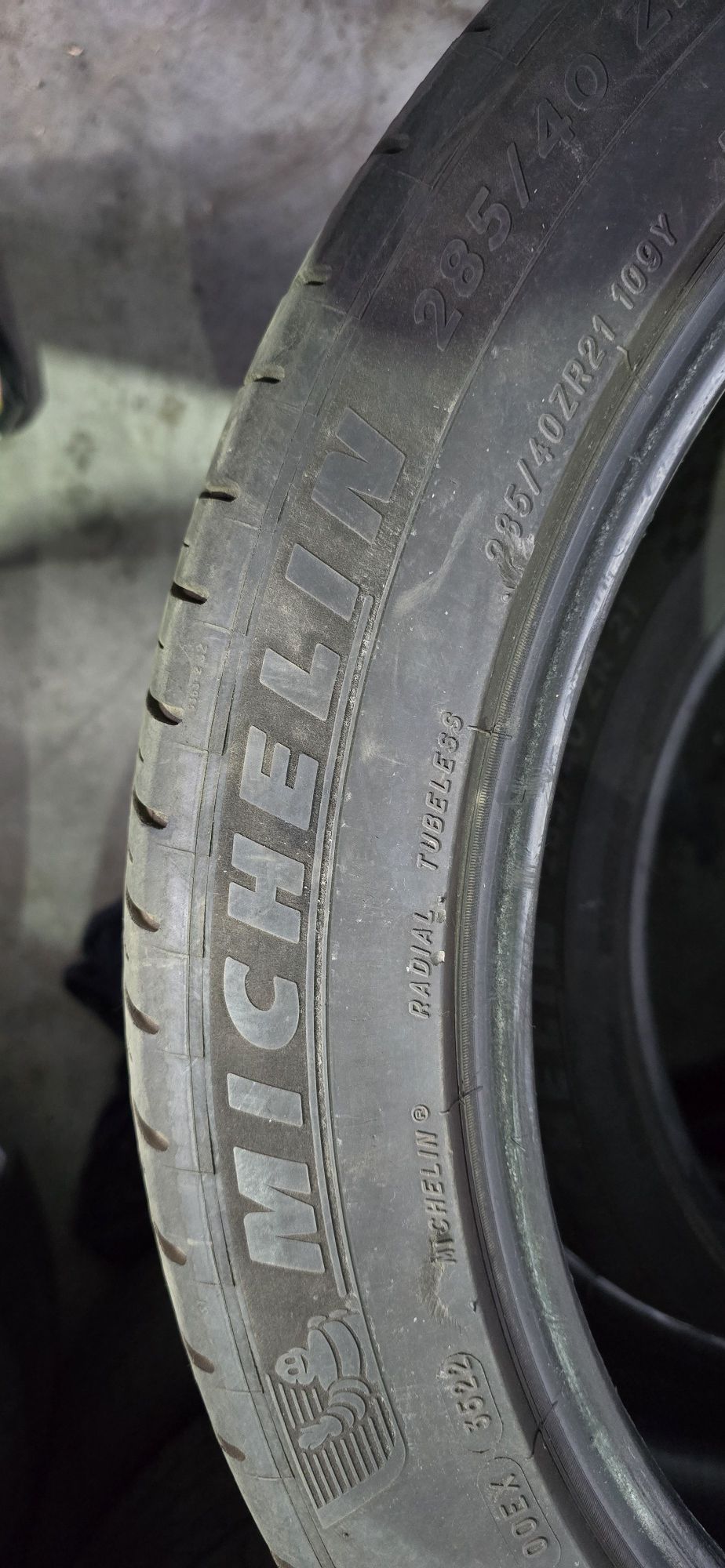 Шина Michelin pilot sport 285/40 r21