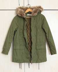 Parka kurtka damska H&M w rozmiarze 38