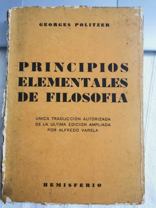 Princípios Elementares de Filosofia - Georges Politzer