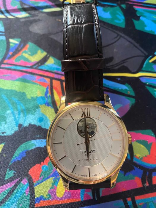 Tissot Tradition Powermatic 80 Open-Heart PVD