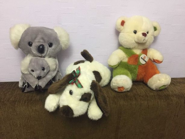 Новые мягкие игрушки: коала, медвежонок