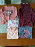 Bluzy, t-shirt, paka ubrań 128