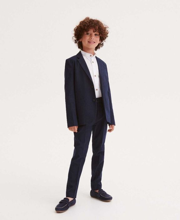 Garnitur chłopięcy RESERVED 116 granatowy JAK NOWY