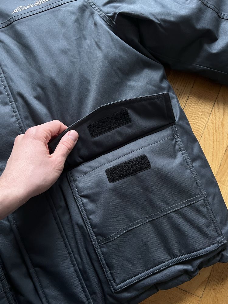 Beżowa kurtka męska Just Junkies L bawełniana casual utility
