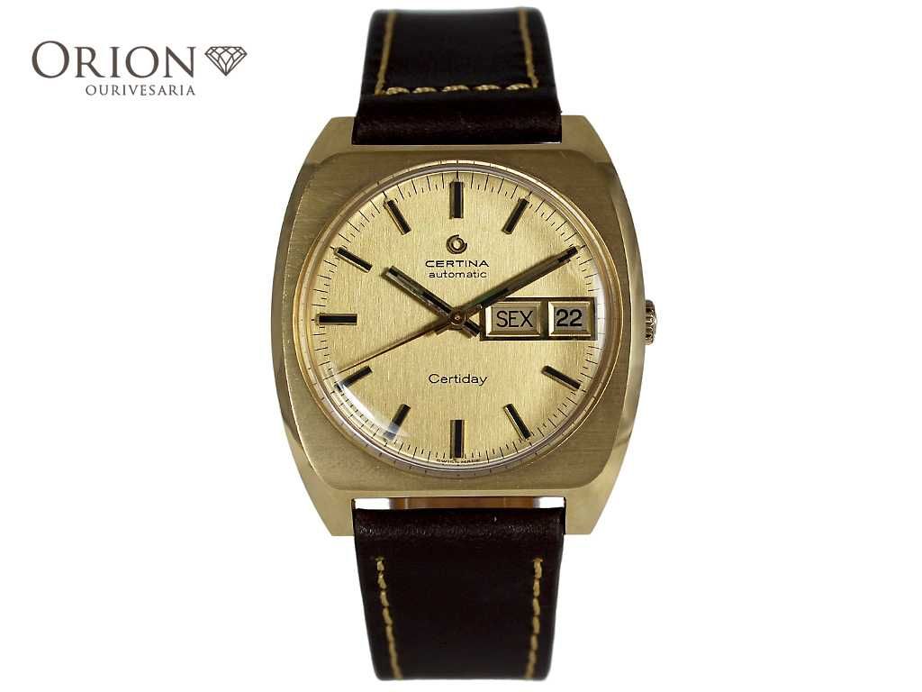 Certina Certiday Vintage Automatic 18 Kt