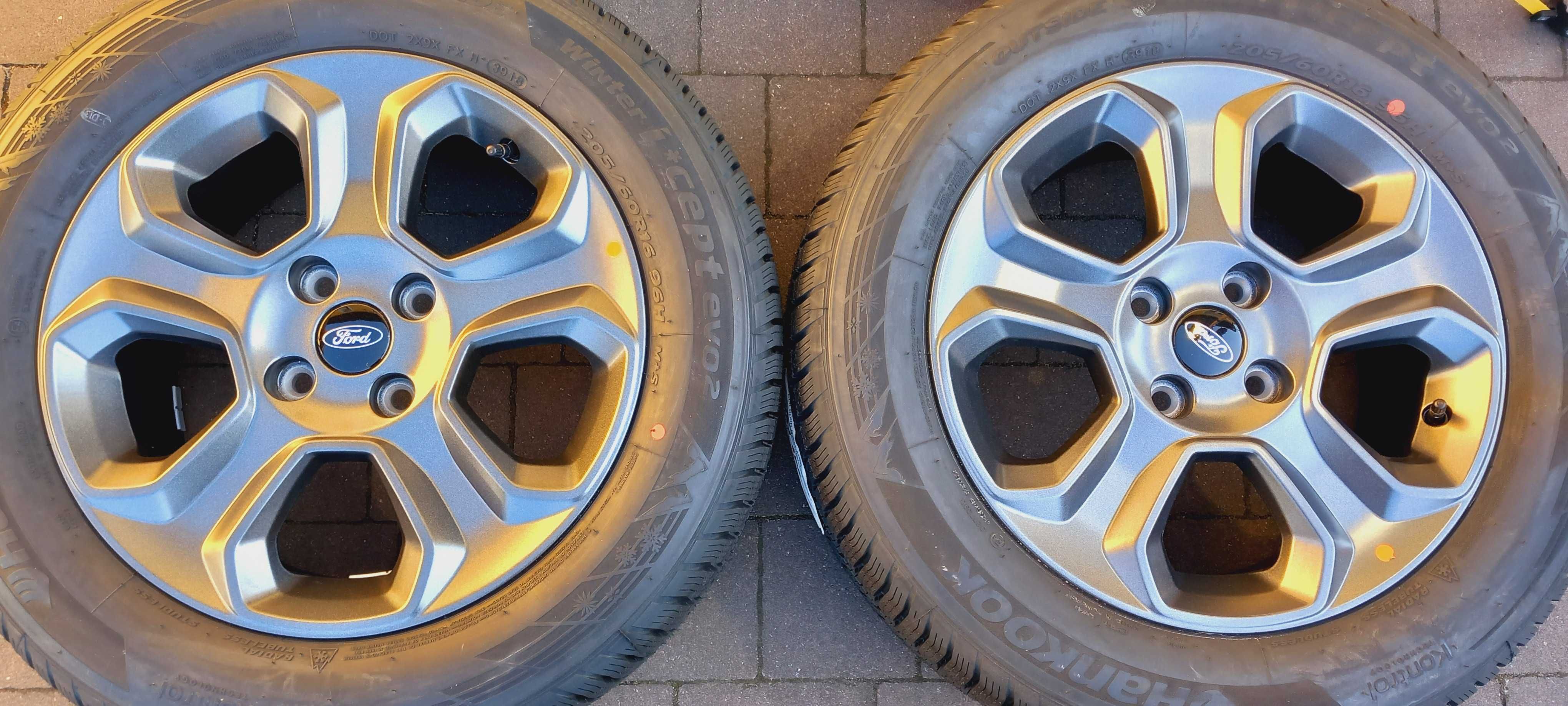 NOWE! Felgi FORD ECOSPORT 6.5x16, 4x108, ET37.5+Czujniki