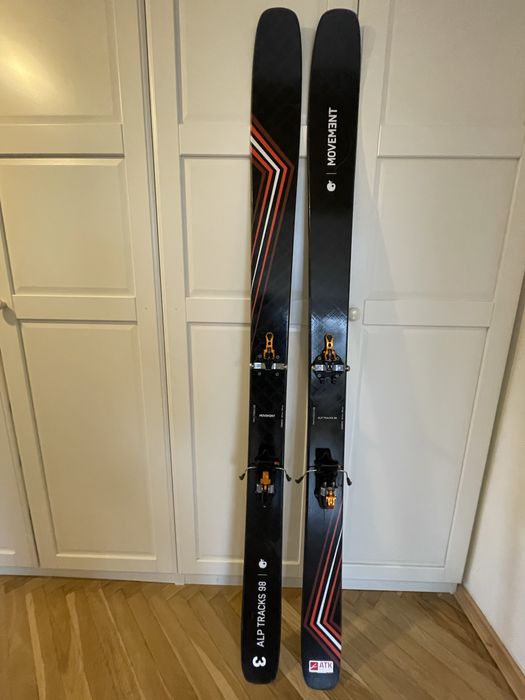 Narty skiturowe Movement Alp Tracks 98 +foki G3 + ATK Rider 12