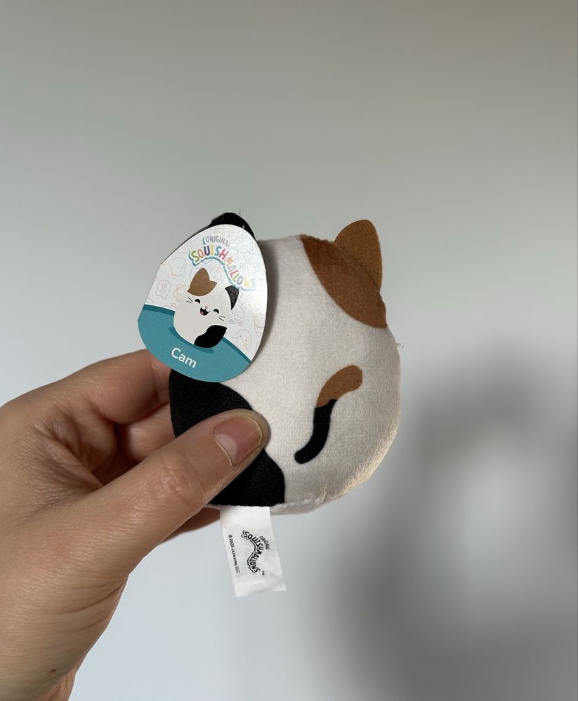 Cam - Original Squishmallows; nowa maskotka - z metką