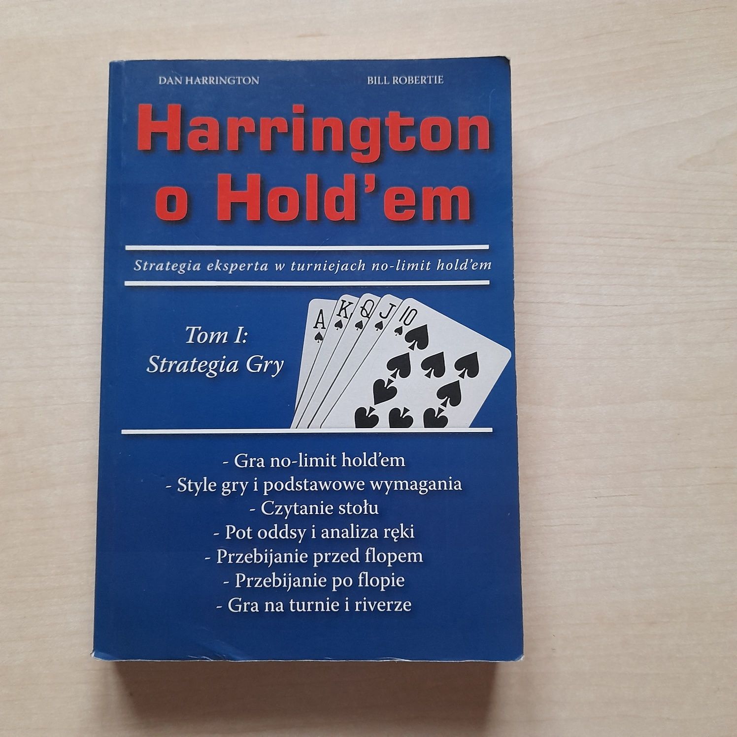 Poker Dan Harrington Bill Roberts Harrington o Hold'em