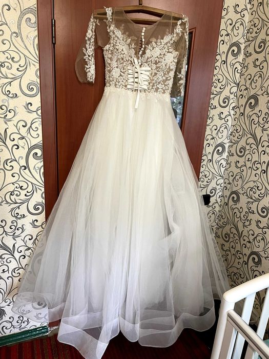 Весільна сукня, свадебное платье, розмір L