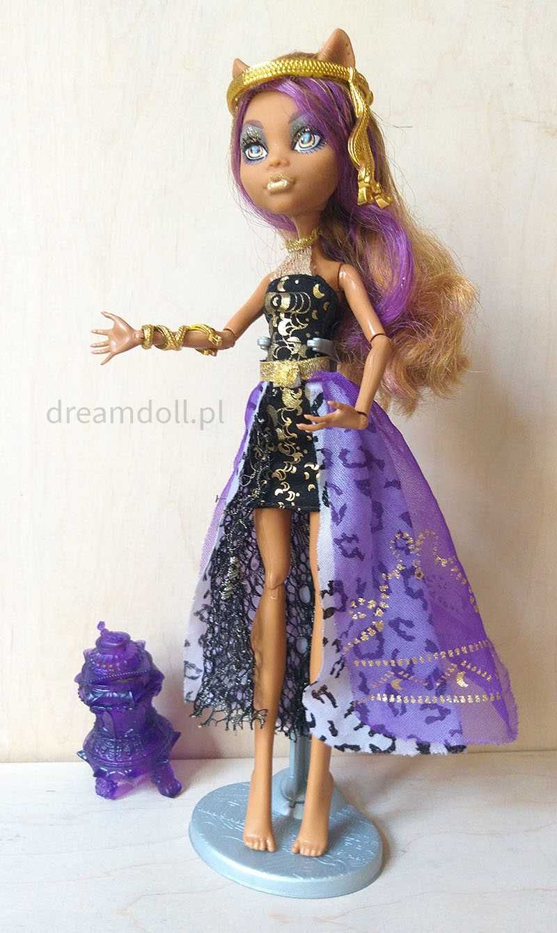 Śliczna lalka Clawdeen Wolf z serii 13 Życzeń, Monster High