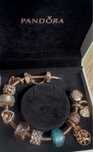 Pandora orginalne charmsy golden rose