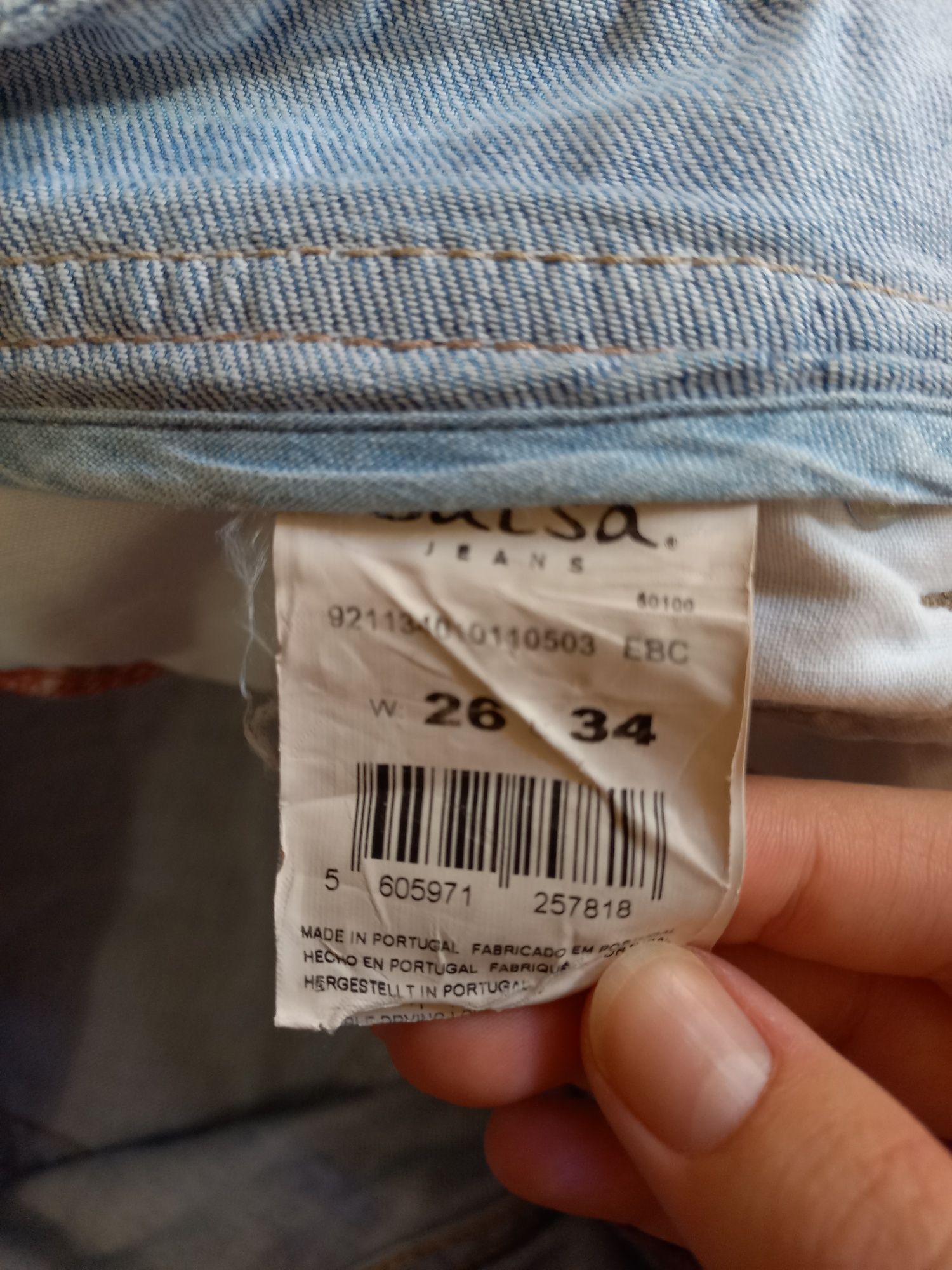 Calças Wide Leg Salsa Jeans