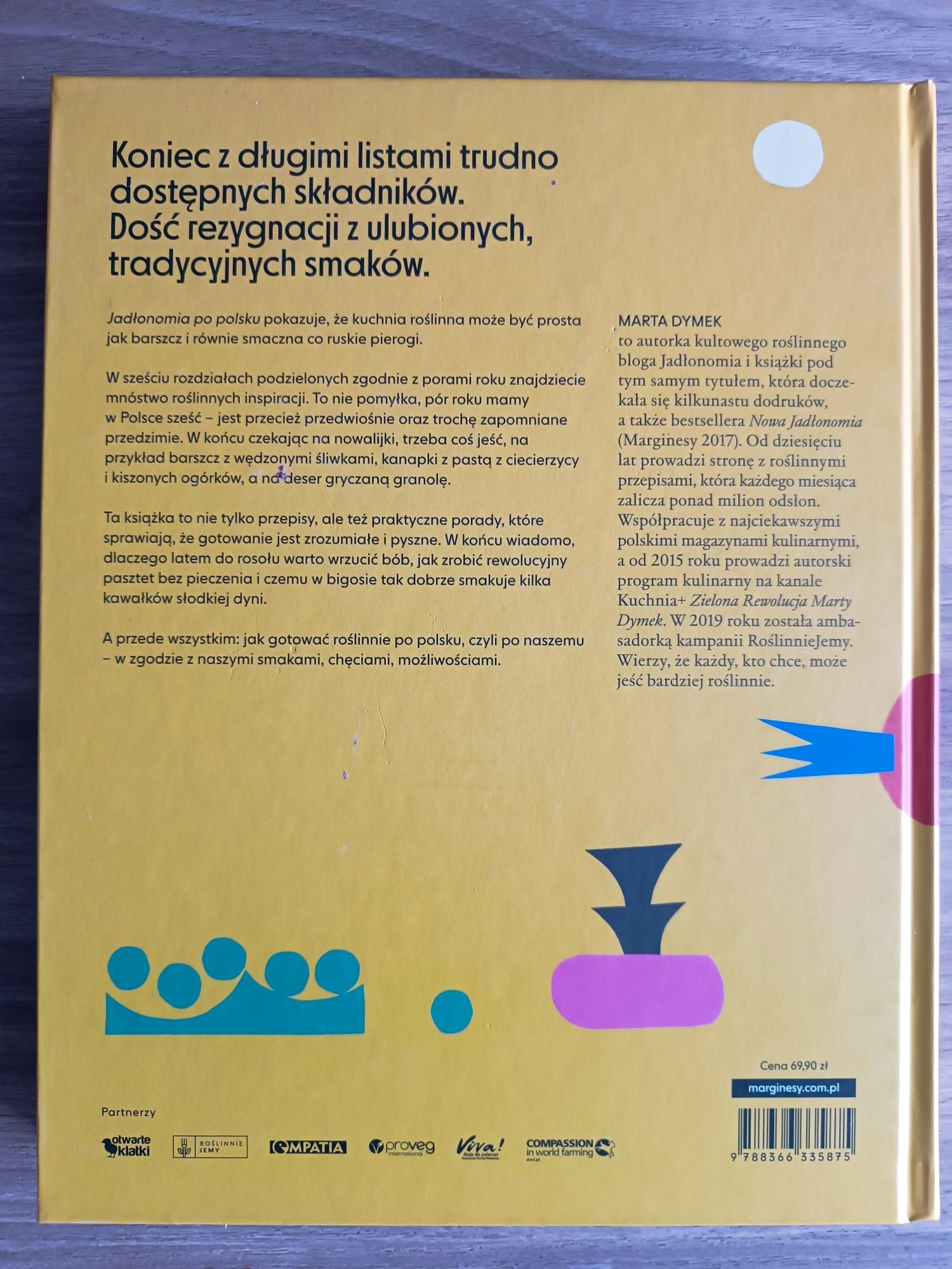 Marta Dymek, Jadłonomia po polsku, jak nowa, kuchnia roślinna.