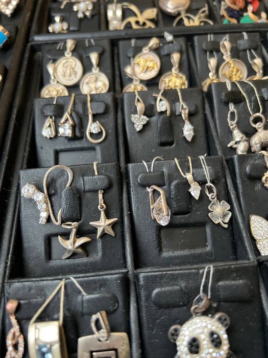 Срібні підвіски