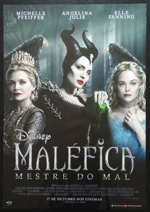 Poster do Filme Disney "MALÉFICA - MESTRE DO MAL" 98x68 (CxL)