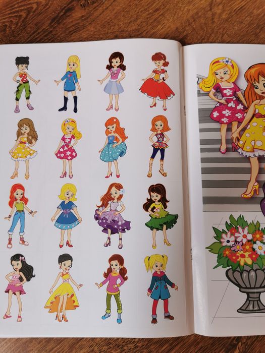 Kolorowanki Księżniczki i Modnisia