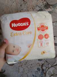 Памперси Huggies Extra Care 2 хагіс