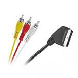 Kabel Euro-3RCA chinch 1,5m