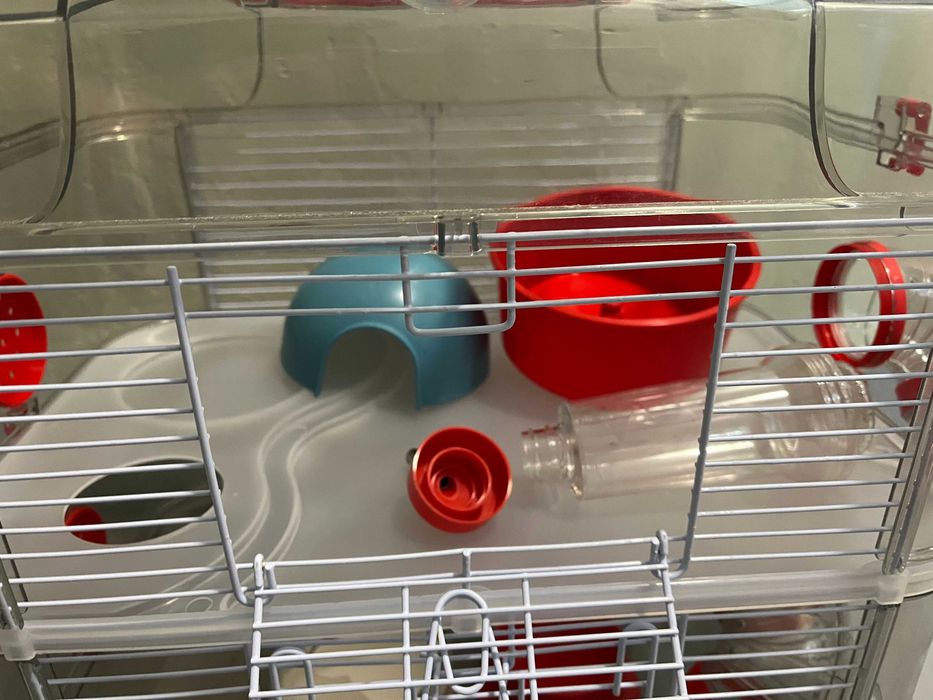 Gaiola Hamster Russo com acessórios