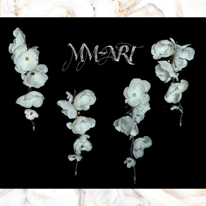 Kwiatowe kolczyki 1 para