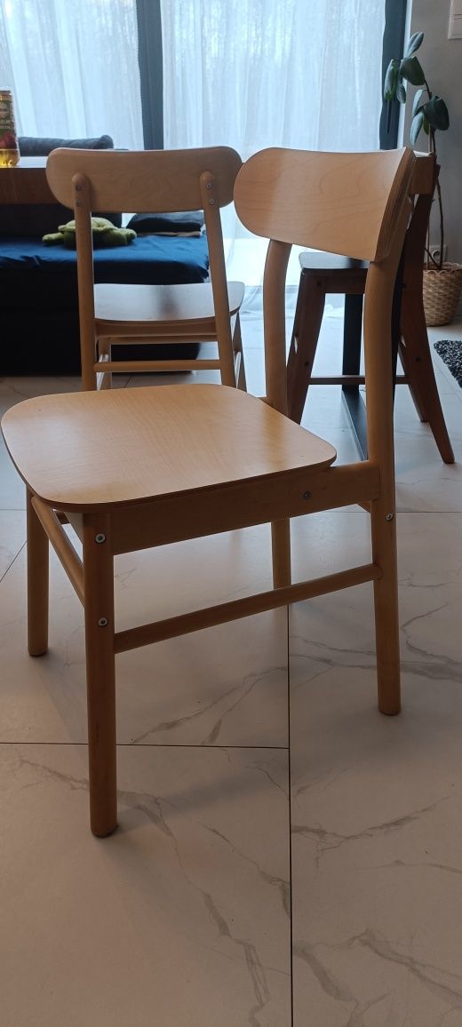 Ronninge Brzoza IKEA 2 szt krzesło do jadalni