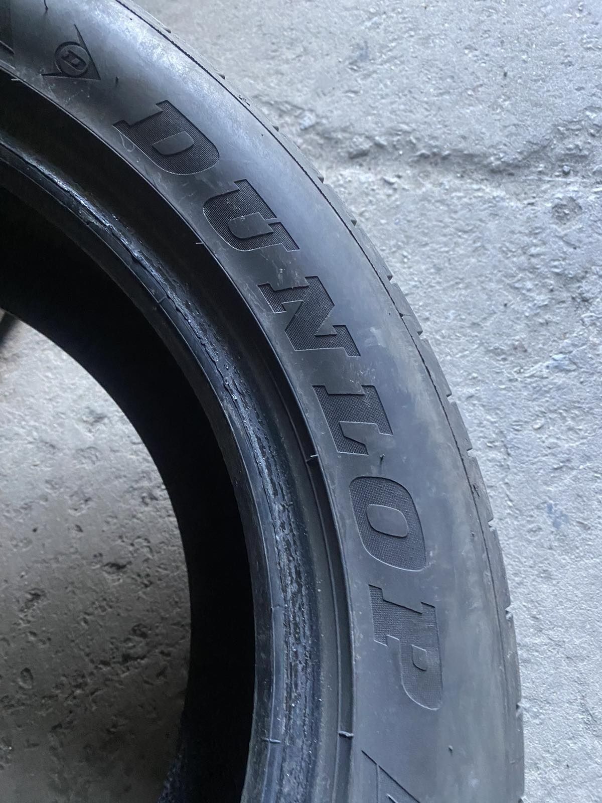 215.55.17 Dunlop 2шт лето БУ склад шины резина из Европы 55 R17