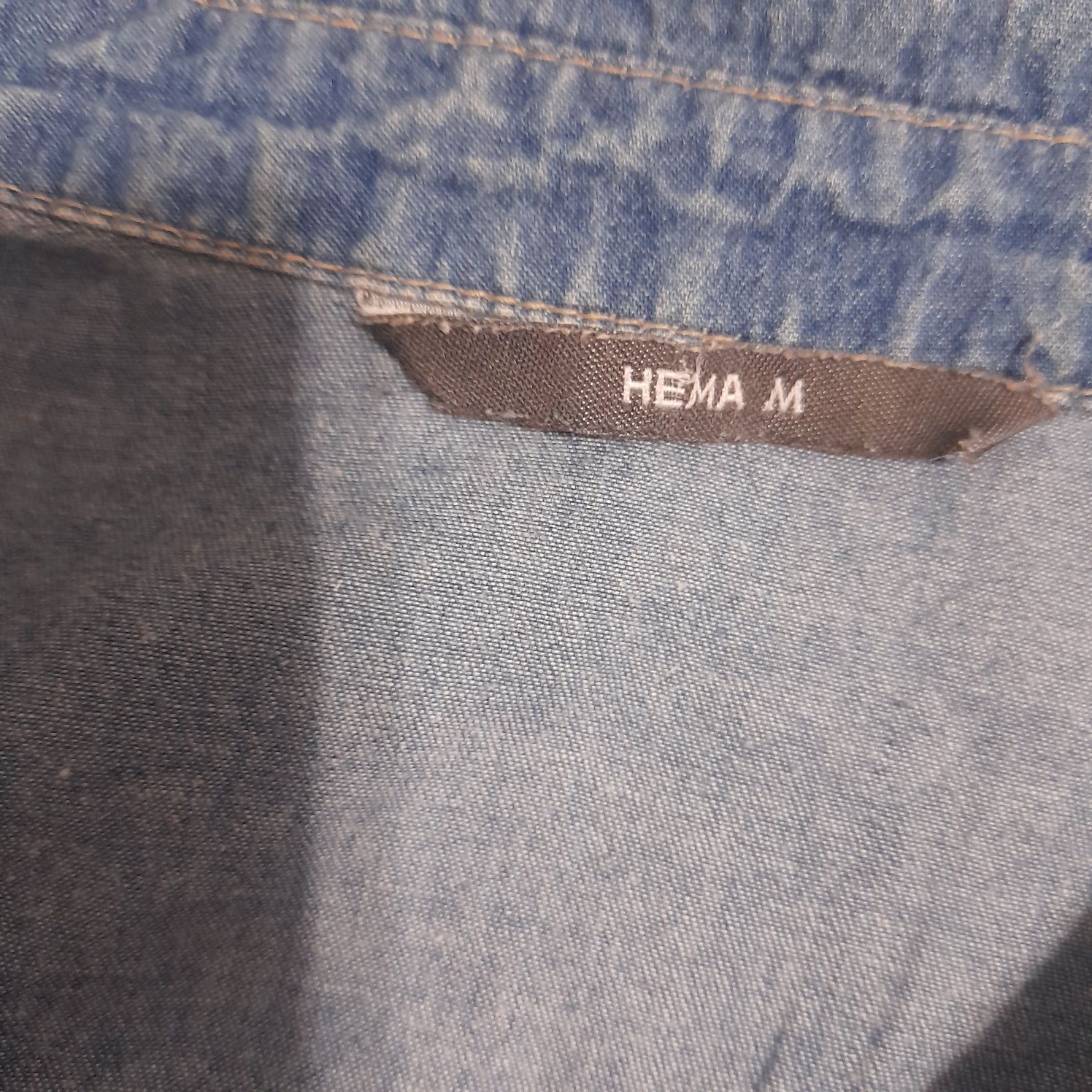 Jeansowa koszula Hema Rozm M