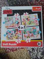 Puzzle Minnie Mouse 4w1 34355