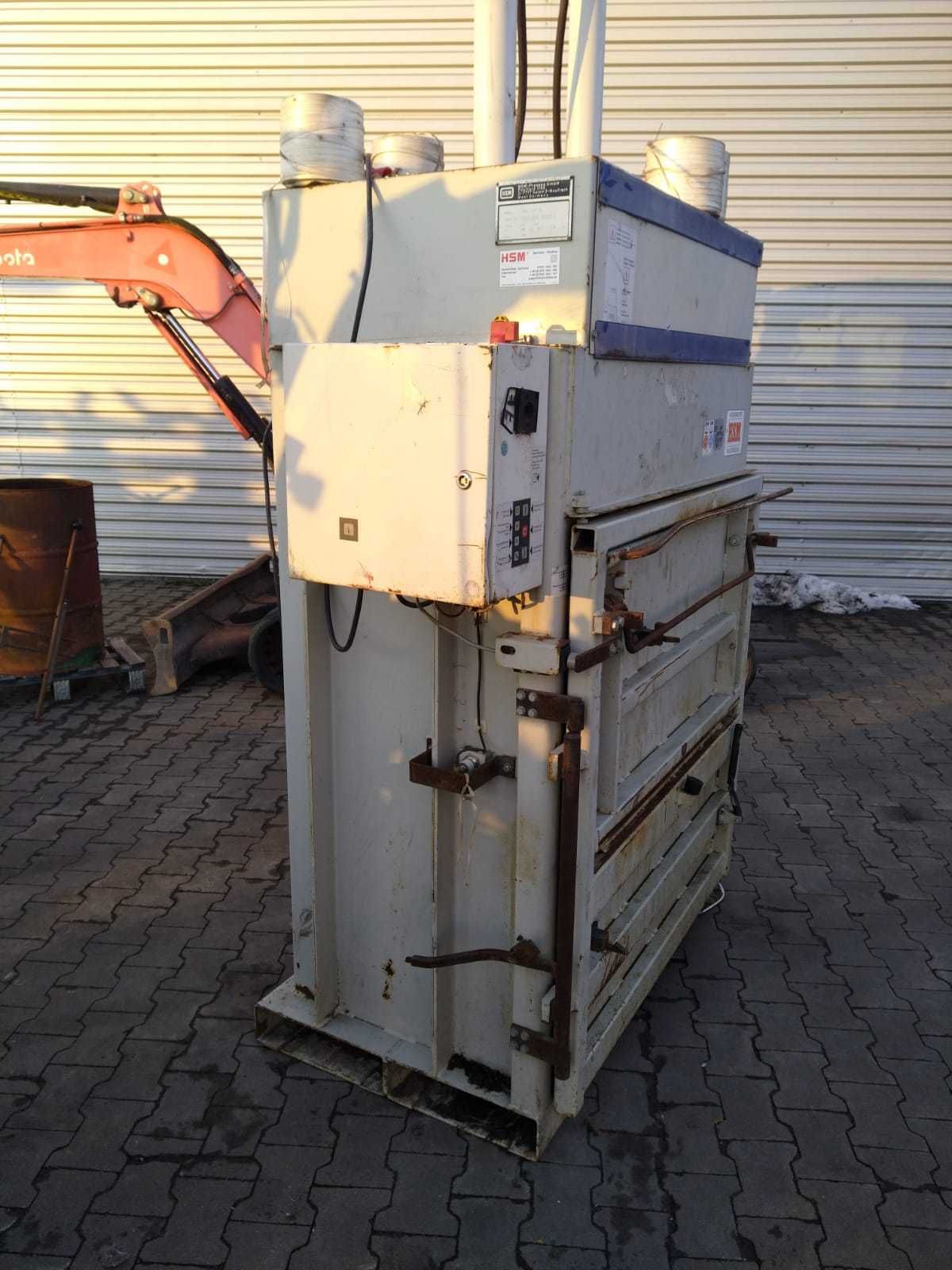 Belownica Hsm 155VL 16T prasa do folii makulatury tektury