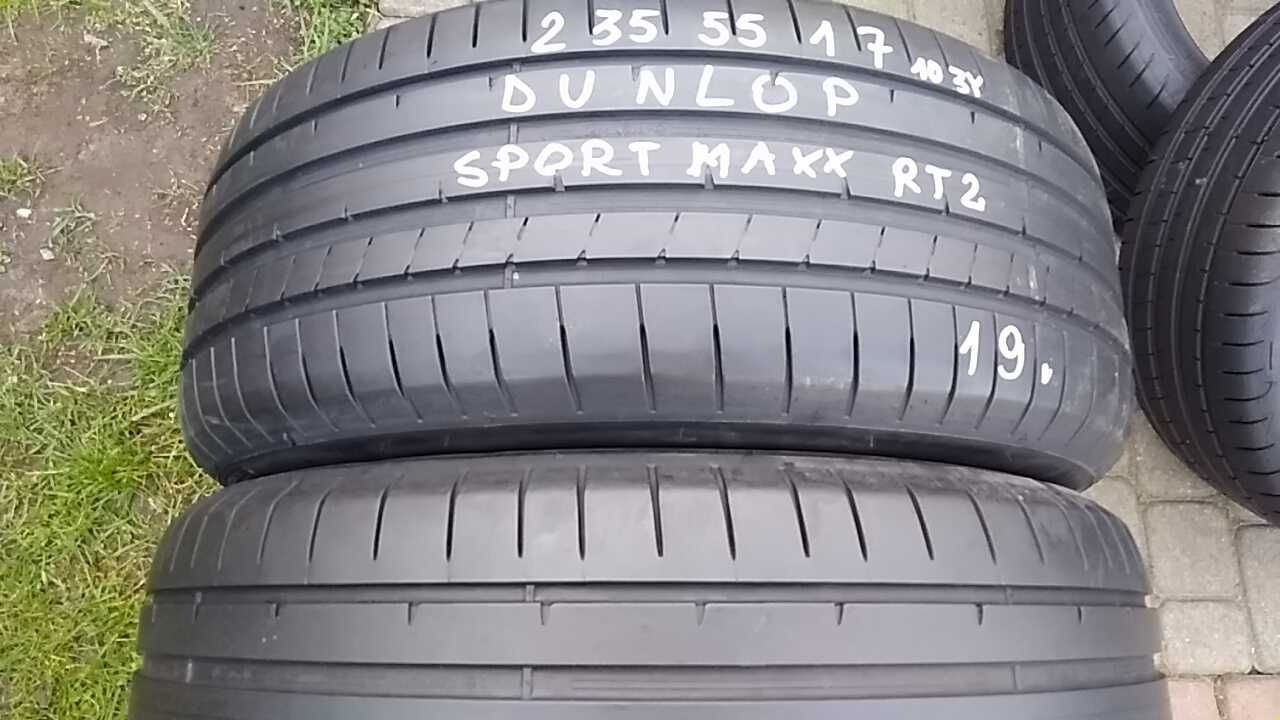 opony 2szt.235/55/17  103 Y Dunlop Sport Max RT 2 ,  rok 2019