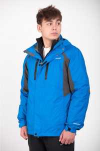 Куртка чоловіча Columbia OMNI-HEAT (3в1) блакитна 2XL