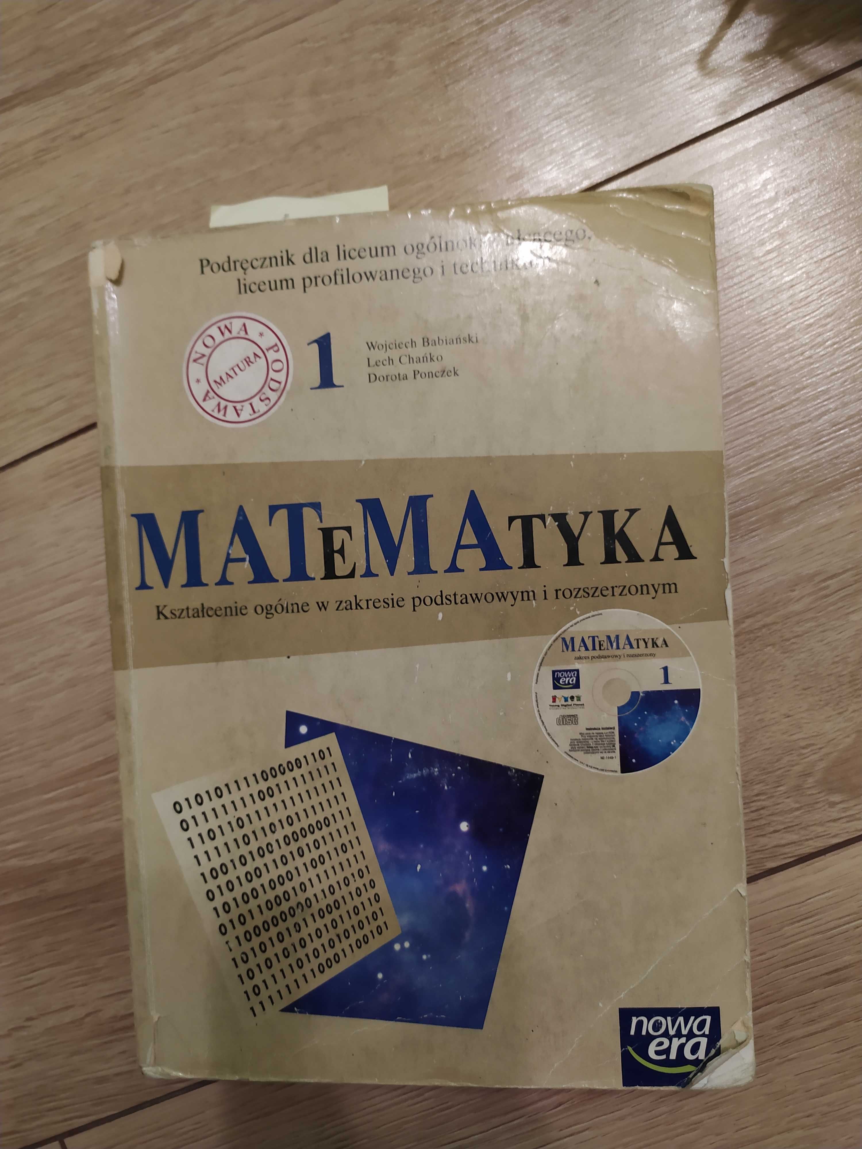 Matematyka podręczniki 1 i 2