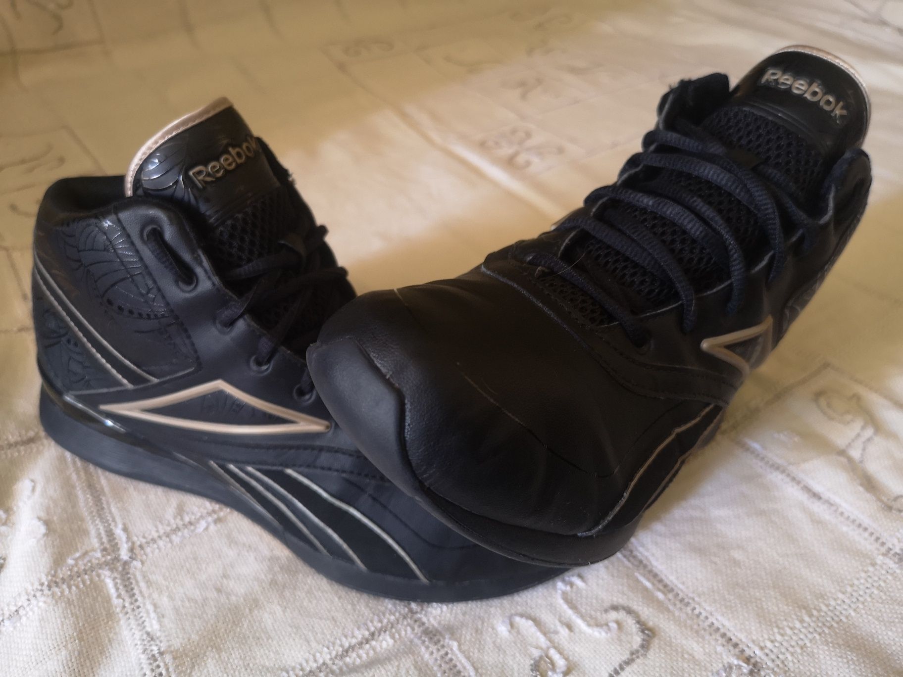 Reebok 38.5 sneakersy miejskie buty za kostkę siłownia fitness